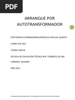 Arranque Por Autotransformador