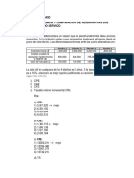 Ejercicios de Repaso Evaluacion Economica y Comparacion de Alternativas Que Producen El Mismo Servicio