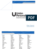 Cartilla Plan Classic Union Personal PDF