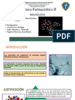 Relación Estructura Actividad de Macrolidos