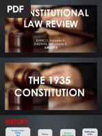 Constitutional Law Review: BANICO, Herminio K. DADIVAS, Ma. Louise B