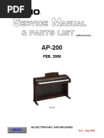 Casio Ap200 SM PDF