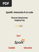 Sparkr: Interactive R at Scale: Shivaram Venkataraman Zongheng Yang