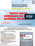 Clase 02 - TUO Ley General de Mineria