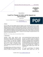 Land Changes India PDF