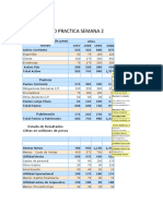 Ejercicio Analisis Financiero y Sus Indicadores