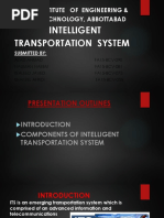 Institute of Engineering & Technology, Abbottabad: Intelligent Transportation System