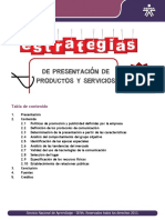 Estrategias de Presentación de Productos y Servicios