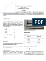 Informe Del Movimiento Rectilineo Uniforme