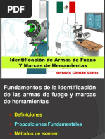 Identificacion de Armas de Fuego y Marcas de Herramientas