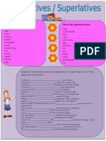 Comparatives Superlatives 