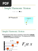 Simple Harmonic Motion