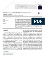 Propulsion Control Strategies For SHip Emergency Manoeuvres