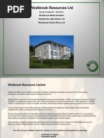 WRL Corporate Presentation Website