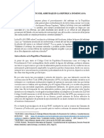 El Arbitraje en La República Dominicana