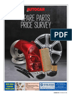 Autocar Spare Parts Price Survey