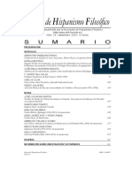 Revista de HISPANISMO FILOSÓfico19 PDF