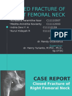 6239 - Case Report - Closed Fracture of Right Femoral Neck