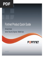 Fortinet Product Guide