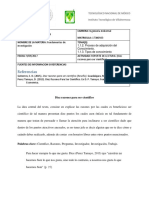 FF-REPORTE LECTURA (Diez Razones para Ser Cientifico)