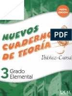 Nuevos Cuadernos de Teoría Grado Elemental 3 Ibánez-Cursá Parte 1