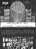 Orígenes Del Diseño Industrial