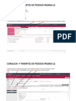 Consulta y Tramite Pedido LG