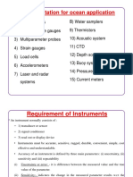 Instrumentation For Ocean Application