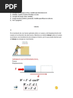 Variables de Fisica