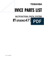 Toshiba E-Studio 477S-527S Parts Manual