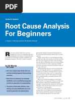 Root Cause Analysis