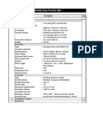 Specification Practix 360