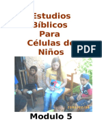 Estudios Biblicos para Celulas de Ninos - Modulo 5