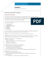 Writing A Research Report - Research Rundowns