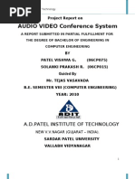 Audio Video Conferencing System