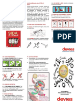 Triptico Programa de Prevención VIH SIDA