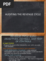 Auditing The Revenue Cycle