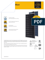 Sunmodule Bisun XL Solar Panel Datasheet