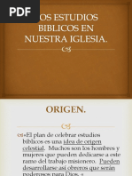 Como Dar Un Estudio Biblico