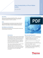 App Note 002 Measuring The Conductivity of Pure Water Using USP 645