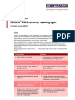 Erional FRN Fixative and Reserving Agent: Technical Data Sheet