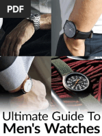 Ultimate Guide To Mens Watches