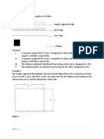 Example On Yield Line Analysis of Slabs