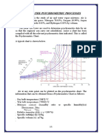 Experimentno.1:The Psychrometric Processes: Relative Humidity RH %