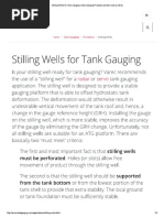 Stilling Wells For Tank Gauging Tank Gauging Products and Services by Varec