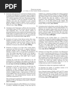 Crystallization Problems W/ Answers