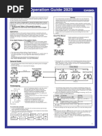 Casio ProTrek MO0406 Watch Manual - Module - 2825
