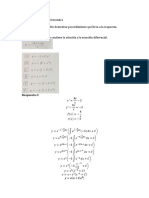 Ecuaciones Diferenciales Primer Parcial