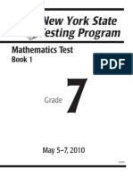 Math Test One PDF