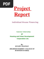 Project On Housing Loan